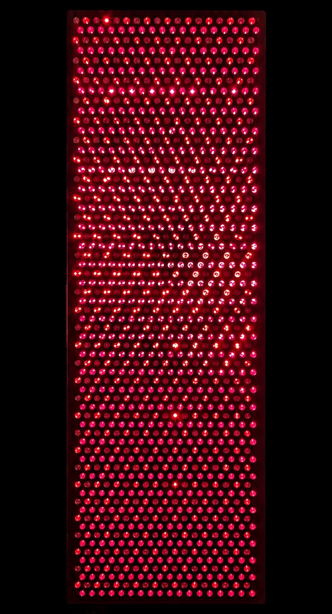 NrG Phoenix panel illuminated in red wavelength mode